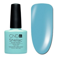 hybryda niebieska shellac azure wish