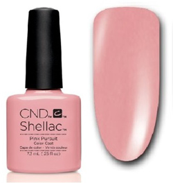 shellac pink pursuit różowe hybrydy