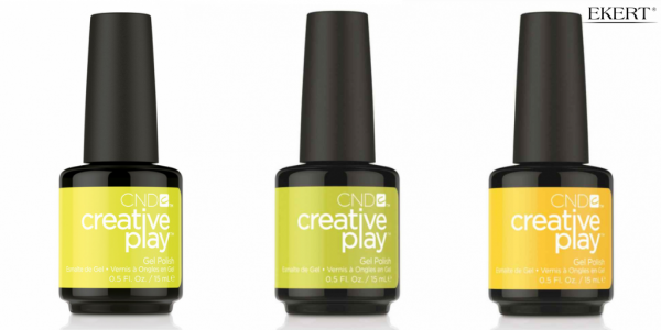 Zakochaj się w kolorach lata hybrydy żelowej Creative Play Gel!