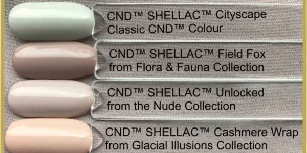 CND NUDE COLLECTION SHELLAC VINYLUX